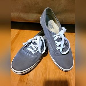 Women's Gray Vans Sneakers Size 8